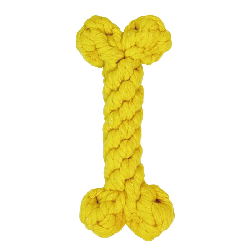 Dog Toy Molar Bone Teddy Corgi Pomeranian Knot Toy Puppy Small Size Dogs Dog Chew Pet Knot