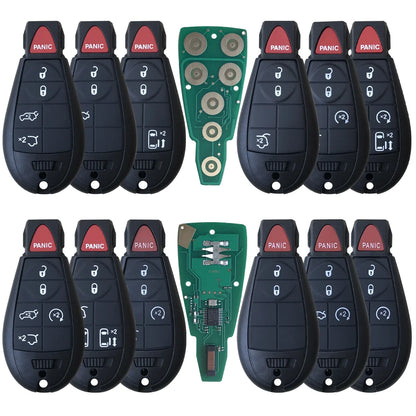 New Fobik Key Remote Fob 7 Button 434Mhz For Chrysler 300C Voyager 2008 2009 2010 for Jeep Cherokee for Dodge Caliber Journey