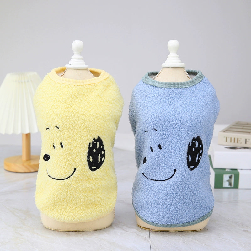 Teddy Cotton Vest Pet Autumn and Winter Dog Clothes