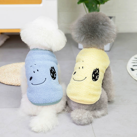 Teddy Cotton Vest Pet Autumn and Winter Dog Clothes