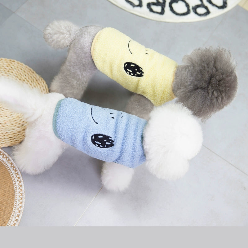 Teddy Cotton Vest Pet Autumn and Winter Dog Clothes