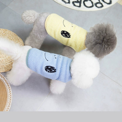 Teddy Cotton Vest Pet Autumn and Winter Dog Clothes