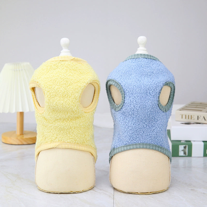 Teddy Cotton Vest Pet Autumn and Winter Dog Clothes