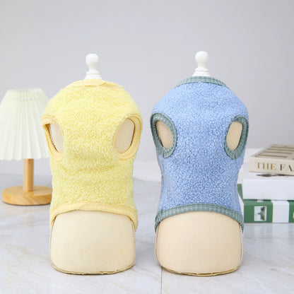 Teddy Cotton Vest Pet Autumn and Winter Dog Clothes