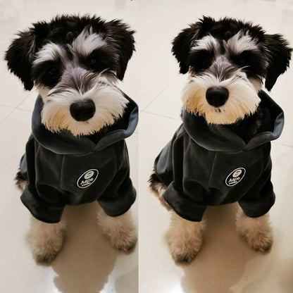 Teddy Schnauzer Bichon Pomeranian Thickened Dog Clothes