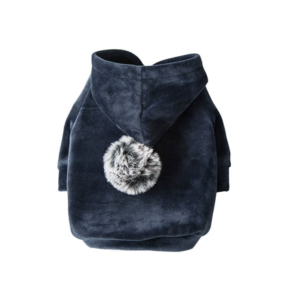 Teddy Schnauzer Bichon Pomeranian Thickened Dog Clothes