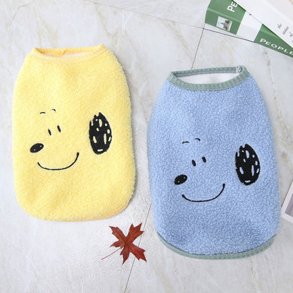 Teddy Cotton Vest Pet Autumn and Winter Dog Clothes