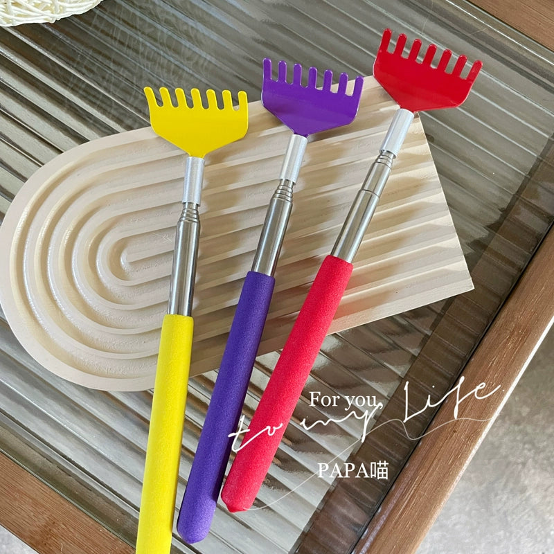 Cat Interactive Rubbing Hair Scratching Cat Scratch an Itch Toy Massage Brush Comb Kitten Back Scratcher Don't Ask for People Handy Gadget