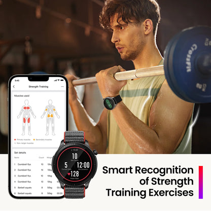 New Amazfit GTR 4 Smartwatch Dual-band Positioning Bluetooth Phone Calls Smart Watch Music Storage For  Android  IOS