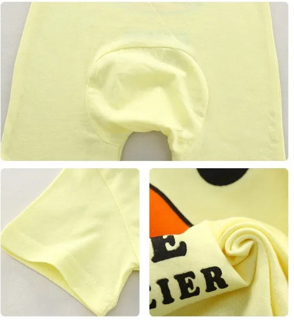 Summer Baby Jumpsuit Short Sleeved 100% Cotton Cute Newborn Boys Girls Romper Baby Jumpsuit Kid Clothes Children's Clothing