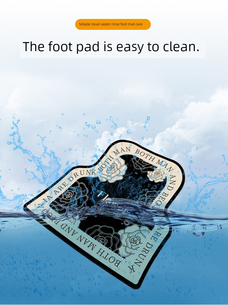 Car Foot Mat Neutral Main Driving Car Mats Step Pad Easy Cleaning Special Car Internal Anti-Dirty Cutting Rear Row Front Row Rubber