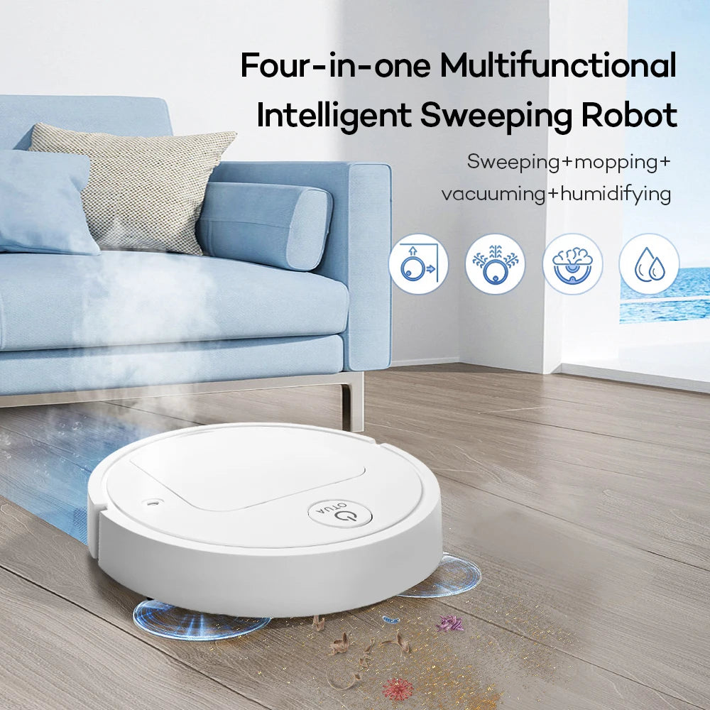 5-In-1 Sweeping Robot Mopping And Vacuuming Strong Cleaning Air Purification Spray Humidification Intelligent Automatic Hover