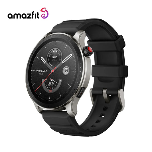 New Amazfit GTR 4 Smartwatch Dual-band Positioning Bluetooth Phone Calls Smart Watch Music Storage For  Android  IOS