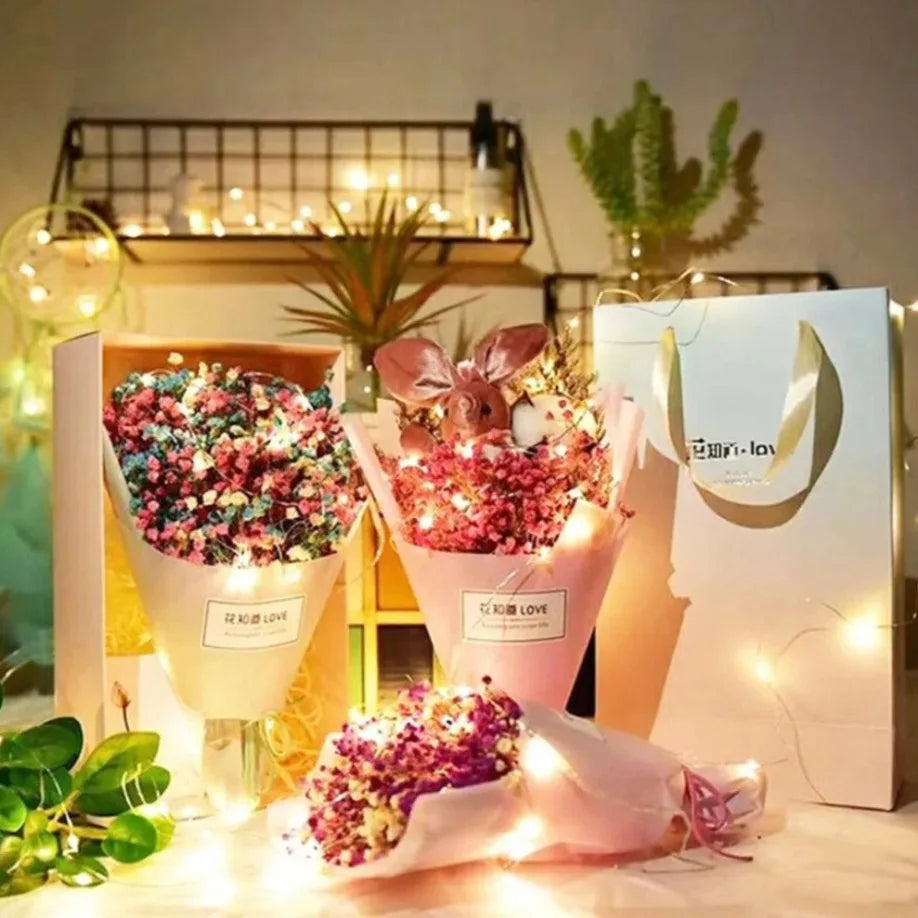 1M 2M 3M 5M LED Fairy Light Copper Wire String Light Night lamp Mini Christmas Garland Light Waterproof for Wedding Xmas Party