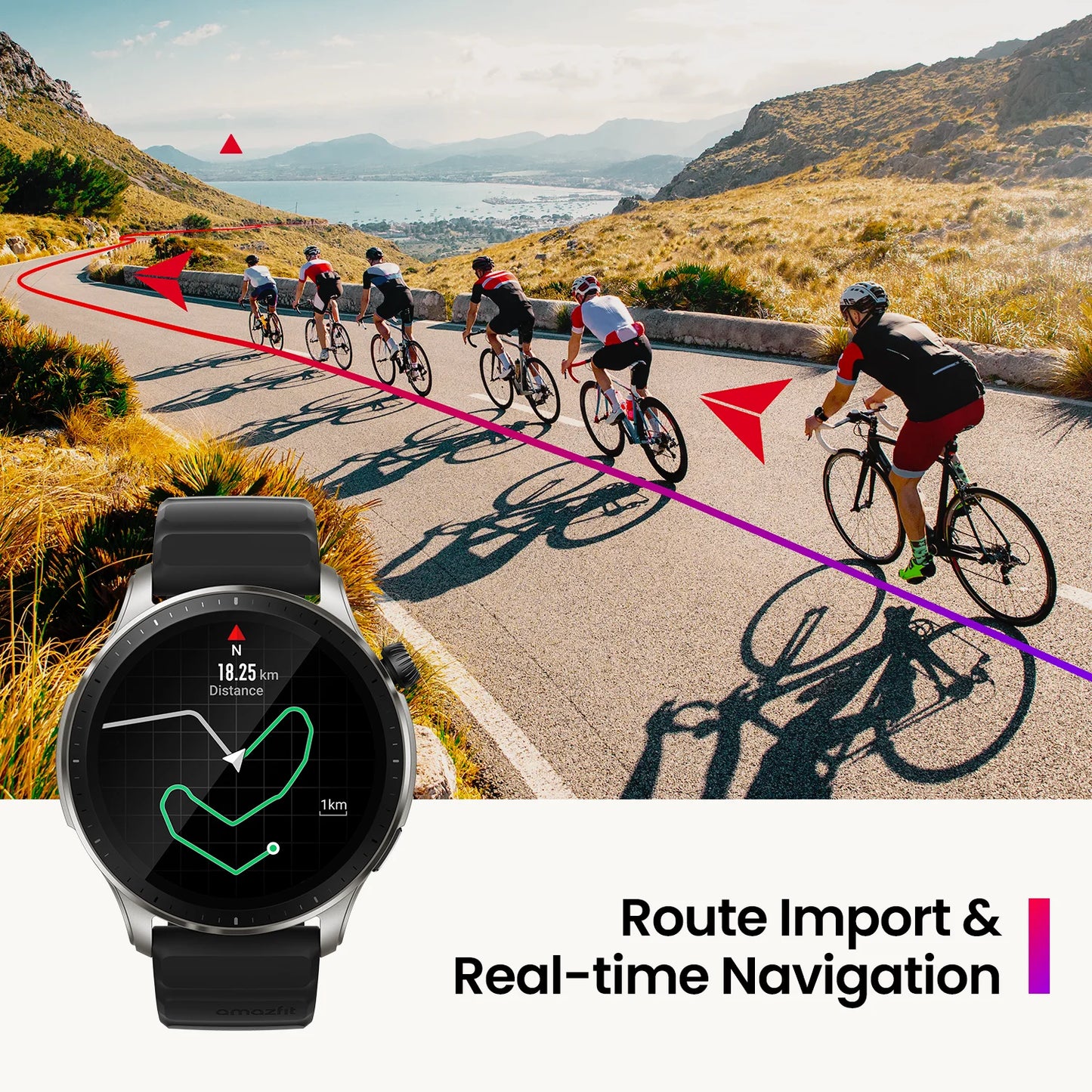 New Amazfit GTR 4 Smartwatch Dual-band Positioning Bluetooth Phone Calls Smart Watch Music Storage For  Android  IOS