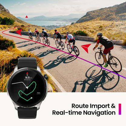 New Amazfit GTR 4 Smartwatch Dual-band Positioning Bluetooth Phone Calls Smart Watch Music Storage For  Android  IOS