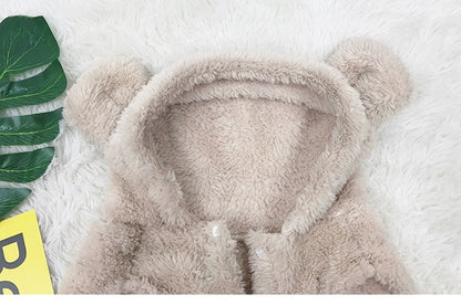 Pug French Bulldog Clothes Dog Cute Winter Clothes Pet Fleece-Lined Thickened Thermal Clothes Take French Bulldog Bichon Teddy